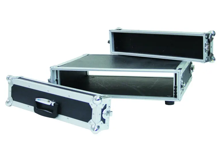 Effect rack CO DD, D:36cm, 2U, black 